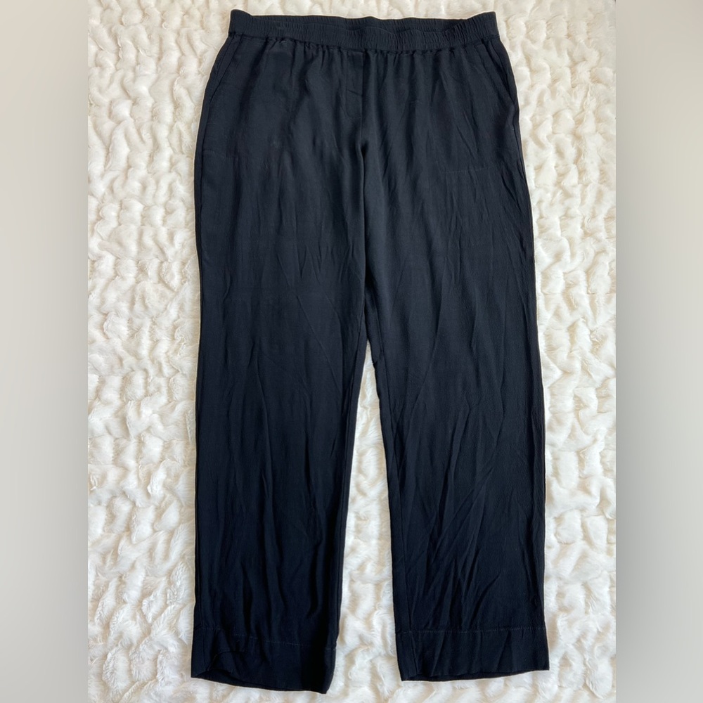 J. Jill Women’s Pull On Black Pants Size L